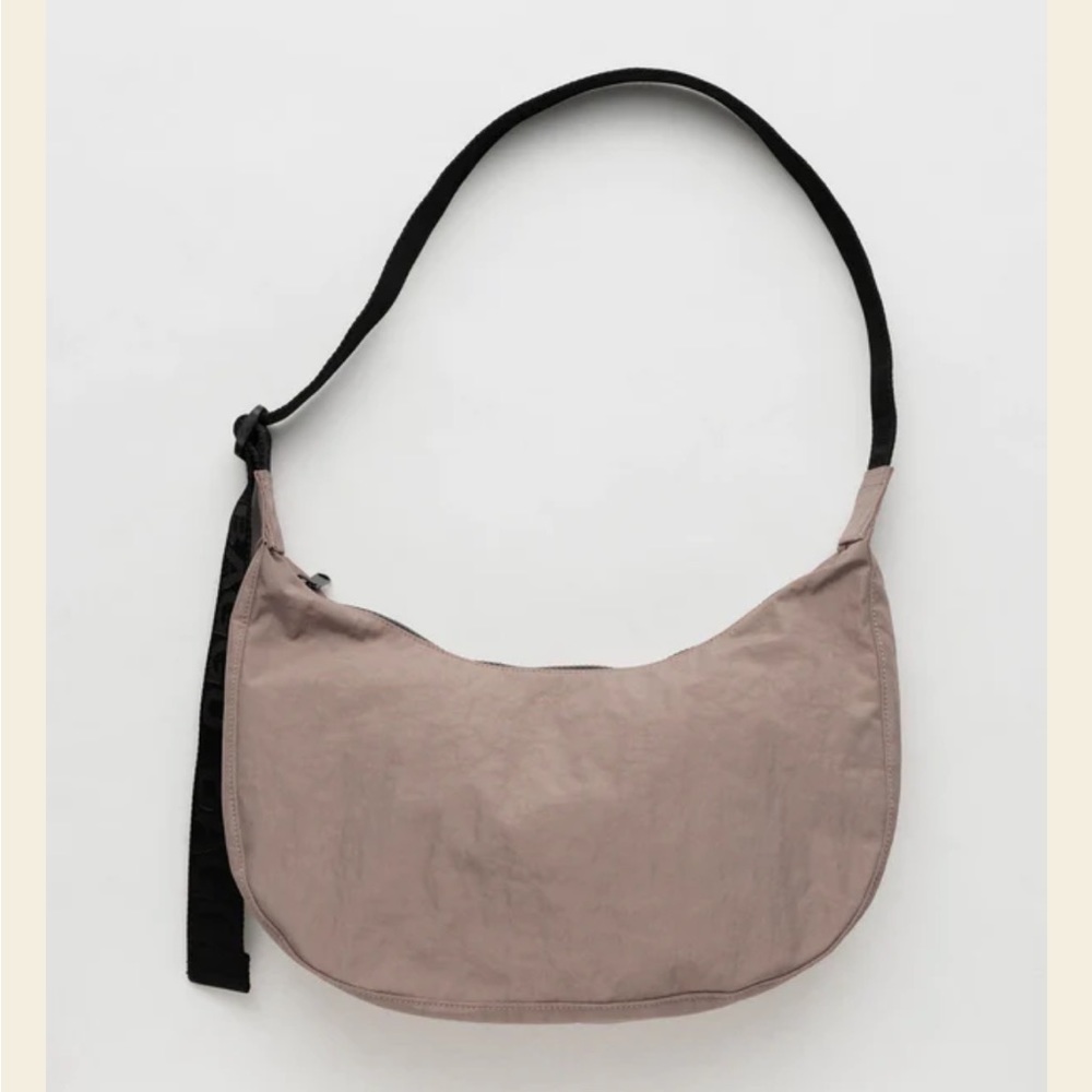 Baggu Taupe Medium Crescent Bag